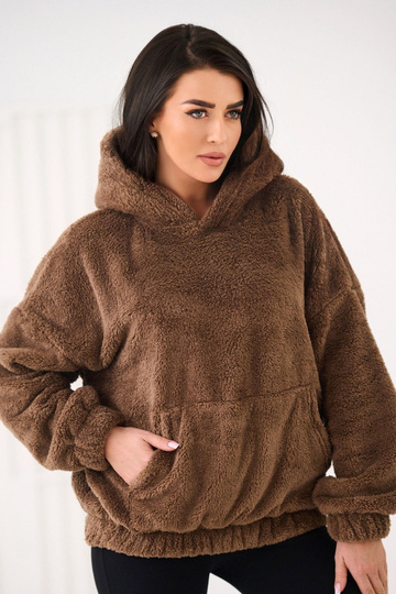 Tumši smilškrāsas džemperis 2