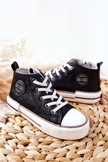 Bērnu apavi ar oļiem BIG STAR II374003 Melns 2