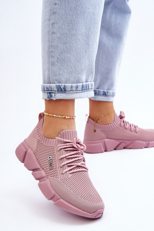    modeļa apavi Memory Foam System Big Star JJ274266 Rozā krāsas