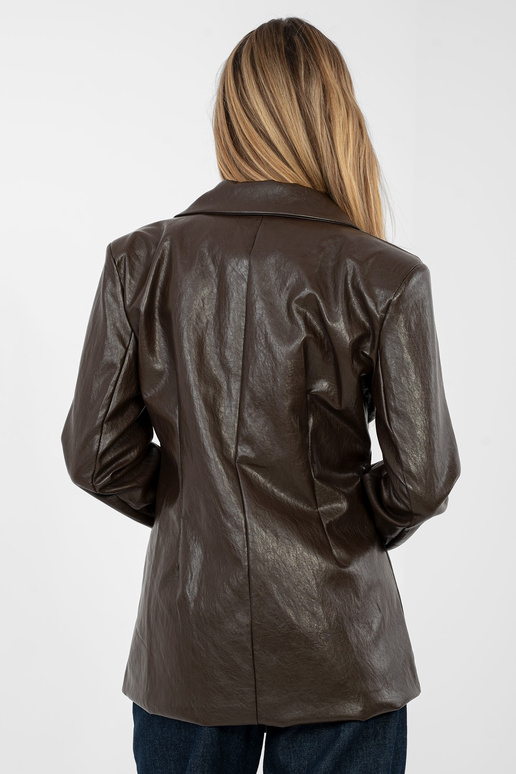 Tumši brūna žakete