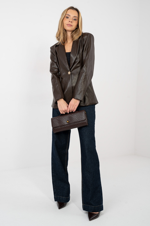 Tumši brūna žakete