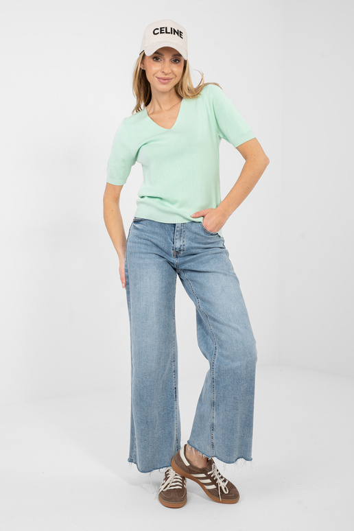 Džemperis gaiši zaļā krāsā