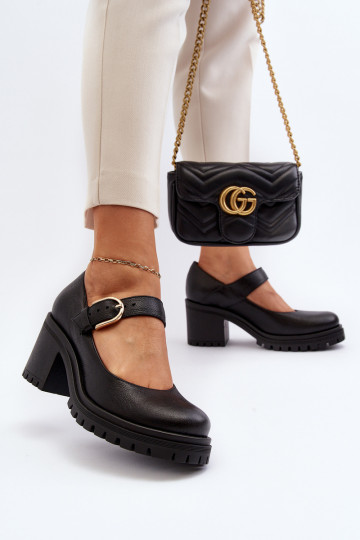 Zazoo 20166   Kurpes Melns 2