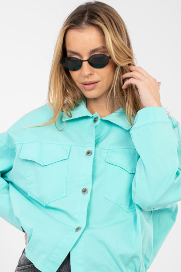 Krekls tirkīza krāsā 2