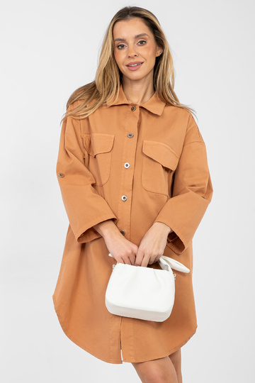 Kleita tumši oranža 2