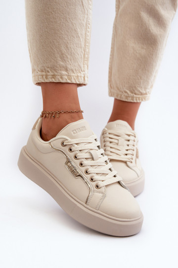  modeļa apavi  Big Star NN274334 Memory Foam System smilšu krāsas