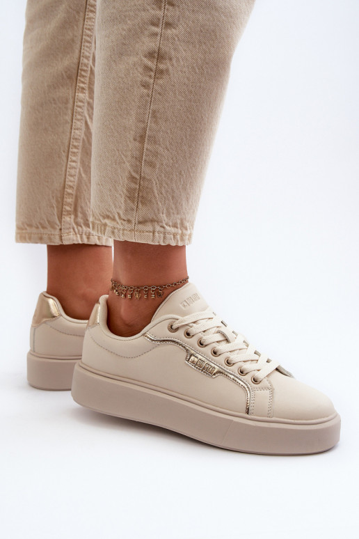  modeļa apavi  Big Star NN274334 Memory Foam System smilšu krāsas