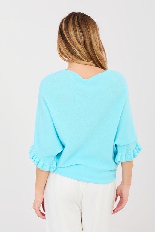 Džemperis tirkīza krāsā