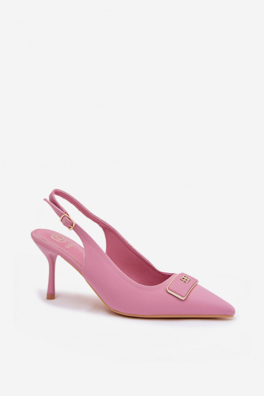 augstpapēžu basenes   Detalem Rozā krāsas Lurella