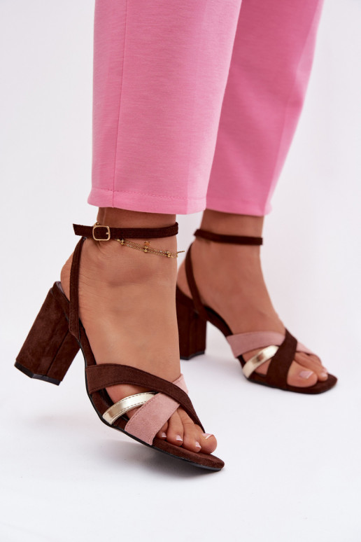 Sieviešu basenes Ar svītrām owe Czekoladowe Karilora