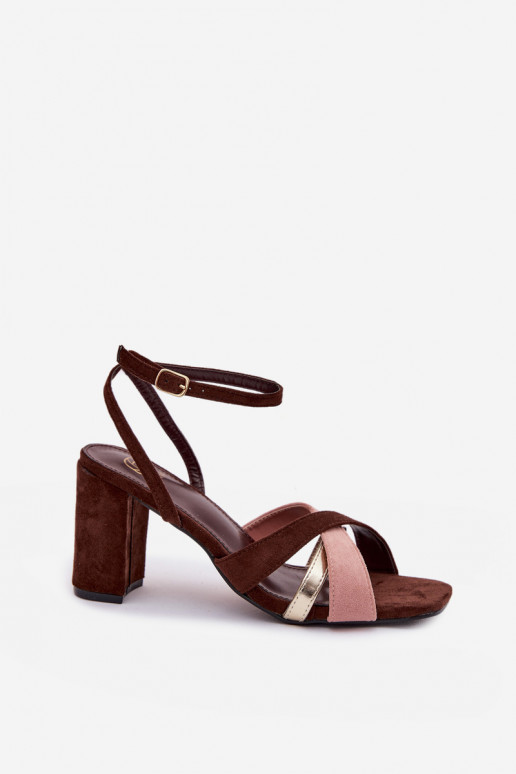 Sieviešu basenes Ar svītrām owe Czekoladowe Karilora