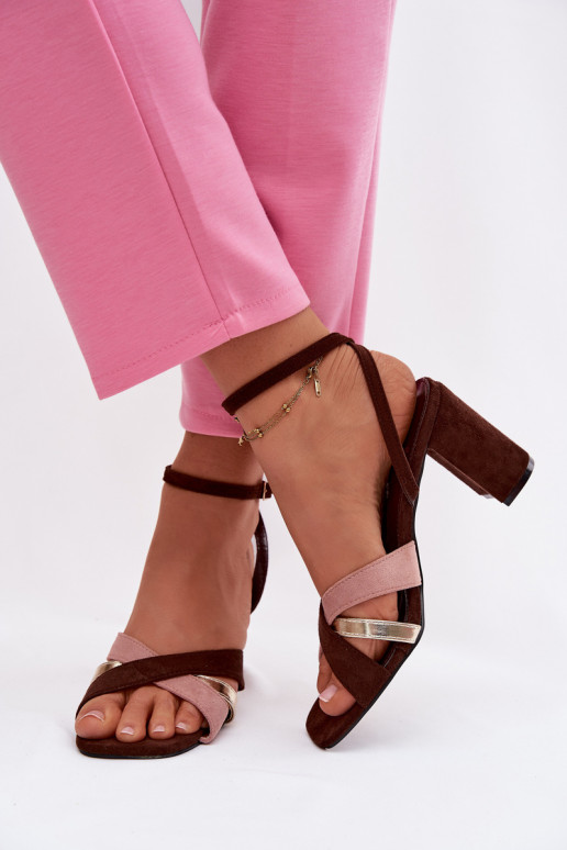 Sieviešu basenes Ar svītrām owe Czekoladowe Karilora