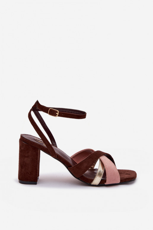 Sieviešu basenes Ar svītrām owe Czekoladowe Karilora