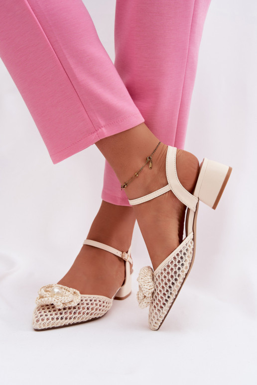 Sieviešu basenes   Detalem Ziloņkaula krāsas Vionessa