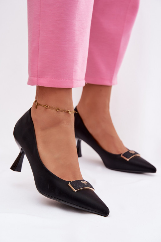 Kurpes  Detalem Melns Fessira