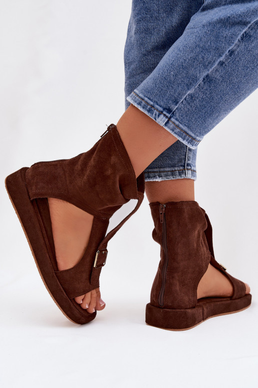 Sieviešu basenes ar stulmu Czekoladowe Coralya