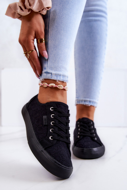 brīvā laika apavi  BIG STAR JJ274064 Melns