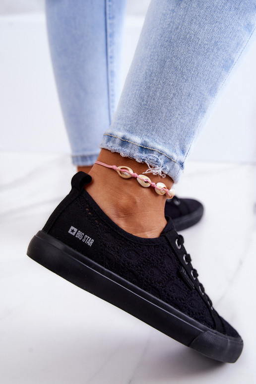 brīvā laika apavi  BIG STAR JJ274064 Melns