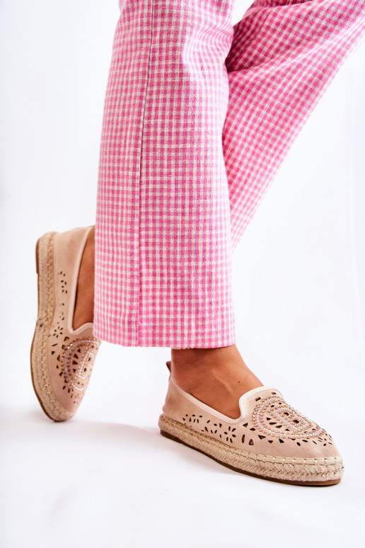    espadrilles smilšu krāsas Meredith