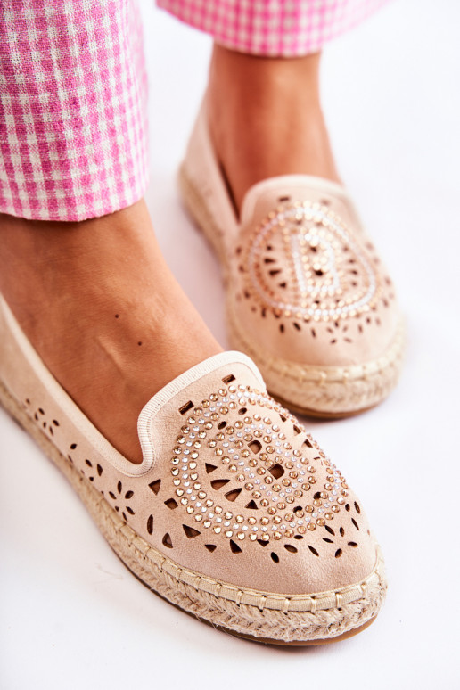    espadrilles smilšu krāsas Meredith