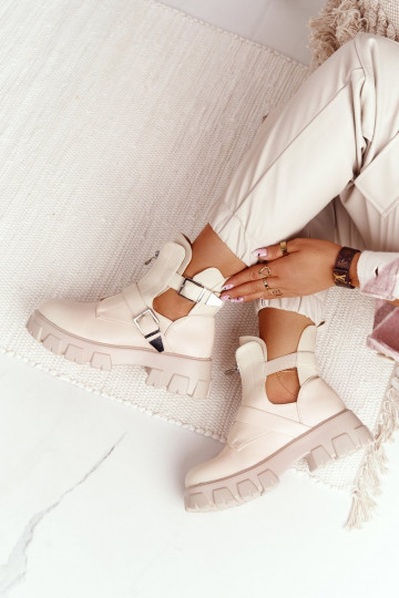  zābaki ar platformu smilšu krāsas Cosmic Love 2