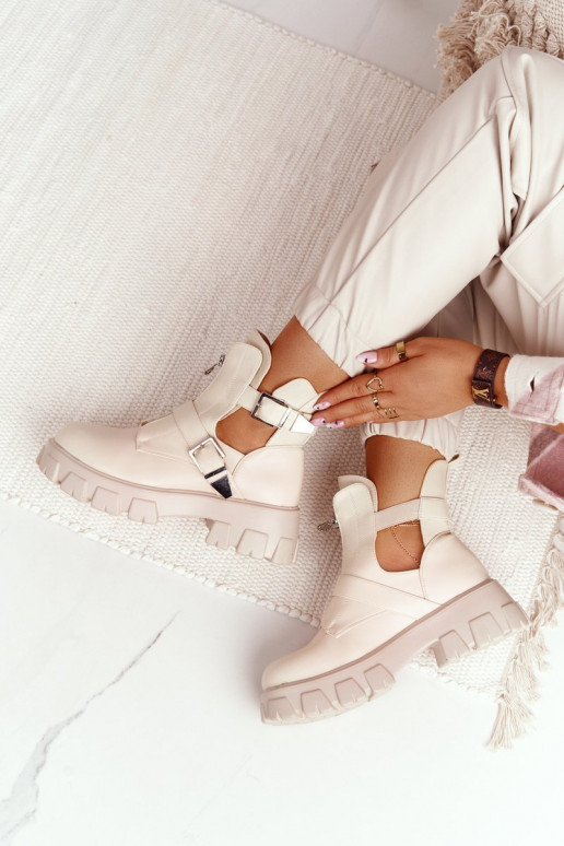  zābaki ar platformu smilšu krāsas Cosmic Love