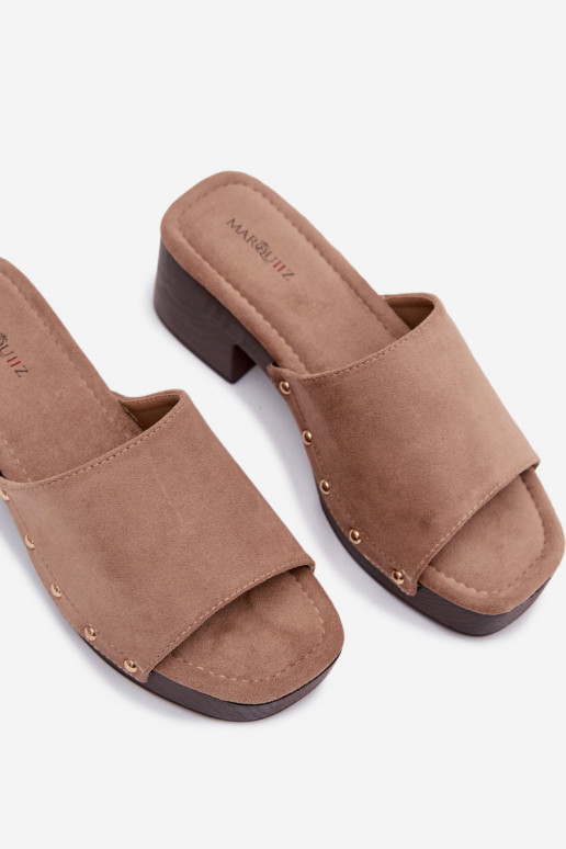 sieviešu čības  Ze Zelta krāsasmi  smilšu krāsas Davessa