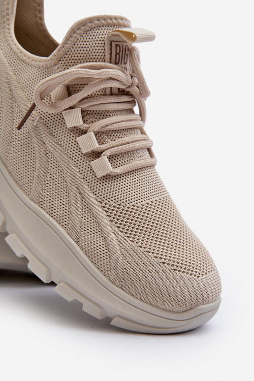  modeļa apavi  HI-POLY SYSTEM Big Star NN174469 smilšu krāsas