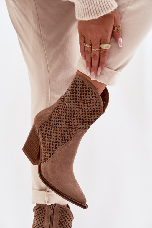  Sieviešu puszābaki smilšu krāsas Rivorina