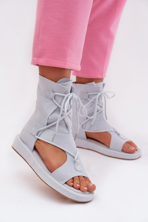 Sieviešu basenes owe ar stulmu I Wiązaniem gaiši zilas krāsas Ferlisse