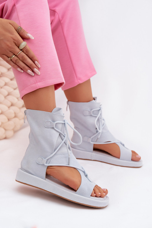 Sieviešu basenes owe ar stulmu I Wiązaniem gaiši zilas krāsas Ferlisse