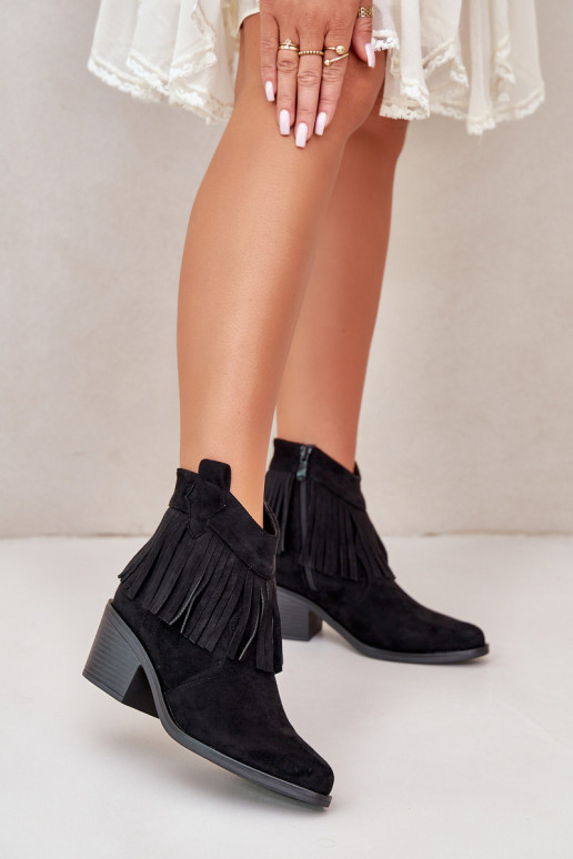 kovboju stila puszābaki   owe Melns S.Barski HY42-127