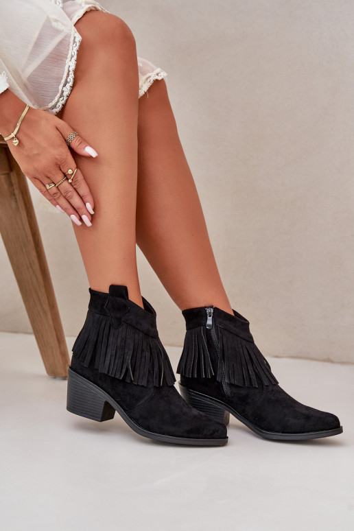 kovboju stila puszābaki   owe Melns S.Barski HY42-127