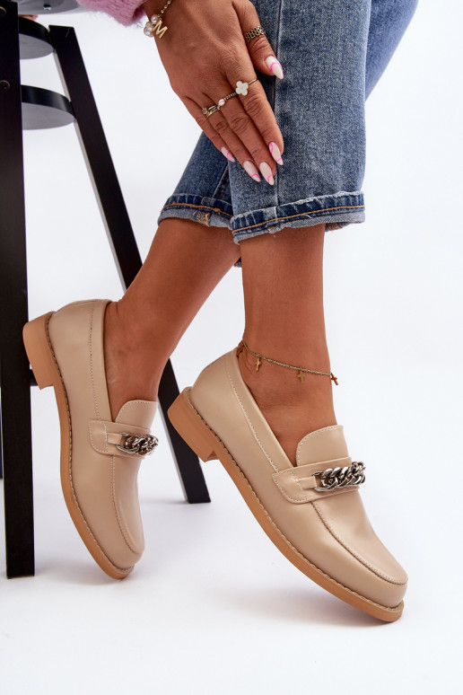  Eko   Mokasīni  smilšu krāsas Nohlies