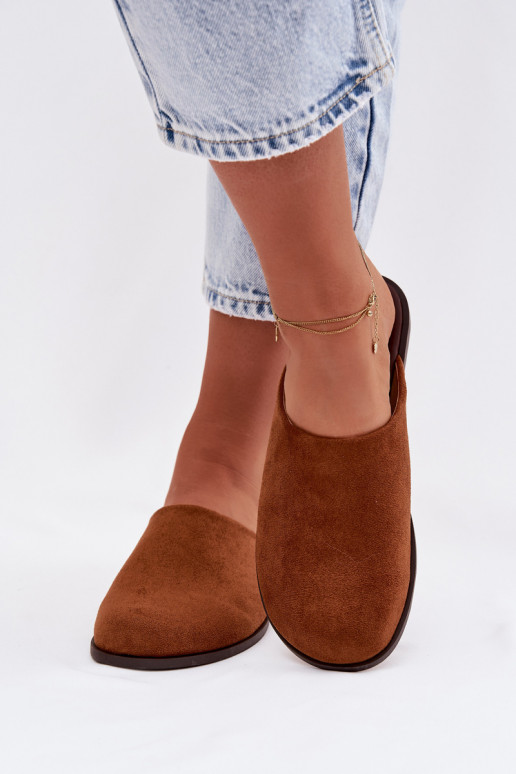 Čības  Z u brūnas krāsas Veronelle