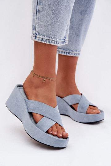 sieviešu čības  Z u Zilas krāsas Calorine 2