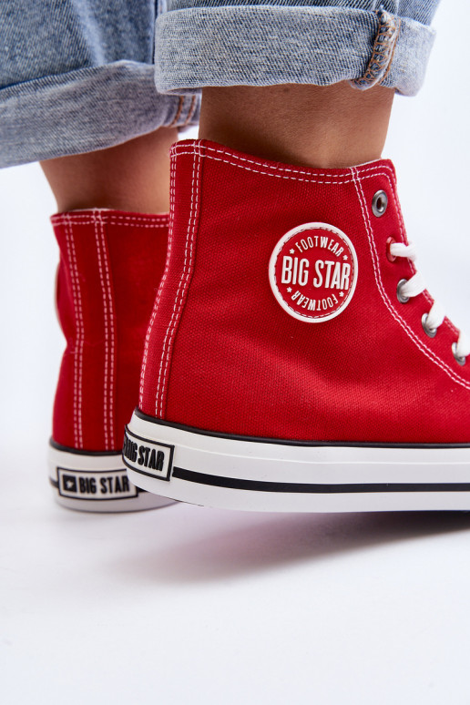   tõmblukuga Big Star T274024 sarkanas krāsas