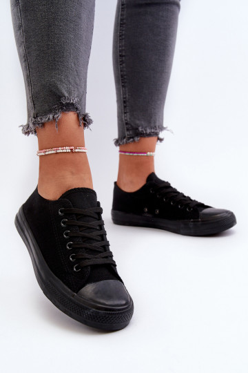 Klasiski sporta apavi  Melns Caelira