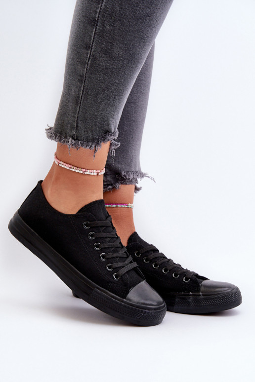 Klasiski sporta apavi  Melns Caelira