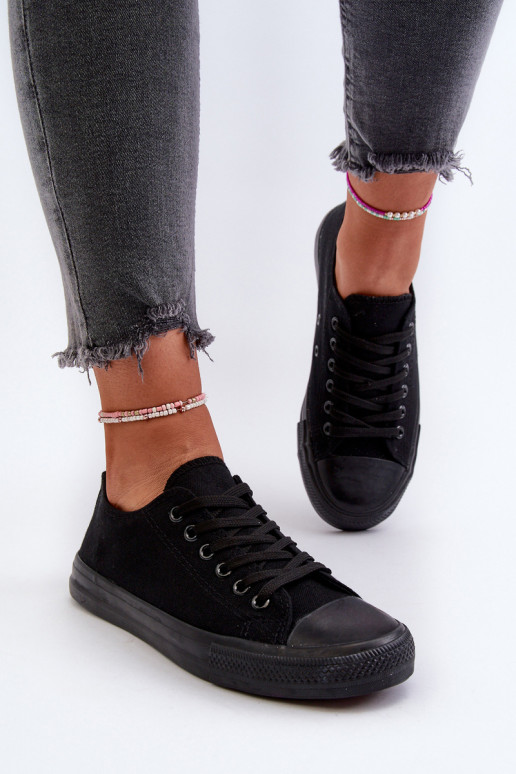 Klasiski sporta apavi  Melns Caelira