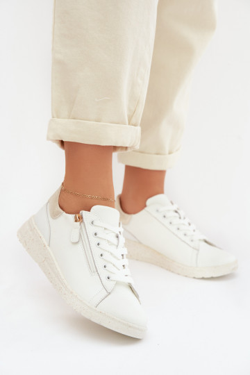   apavi  ar rāvējslēdzējiem Baltas-Zelta krāsas Dorothea 2