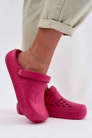 Čības   Vieglas čības uz pirksta Big Star TT274A082 rozā krāsas