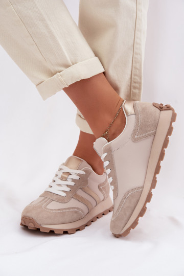    modeļa apavi  ar platformu S.Barski LR61-7096 smilšu krāsas