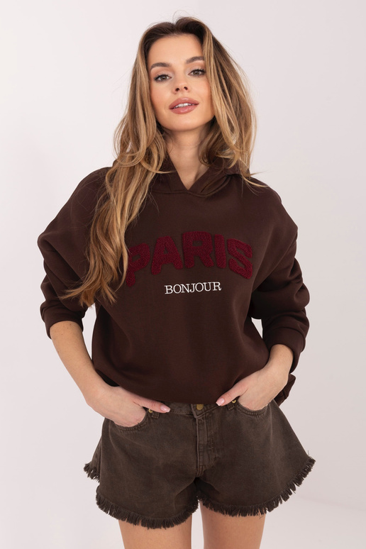 Tumši brūna blūze
