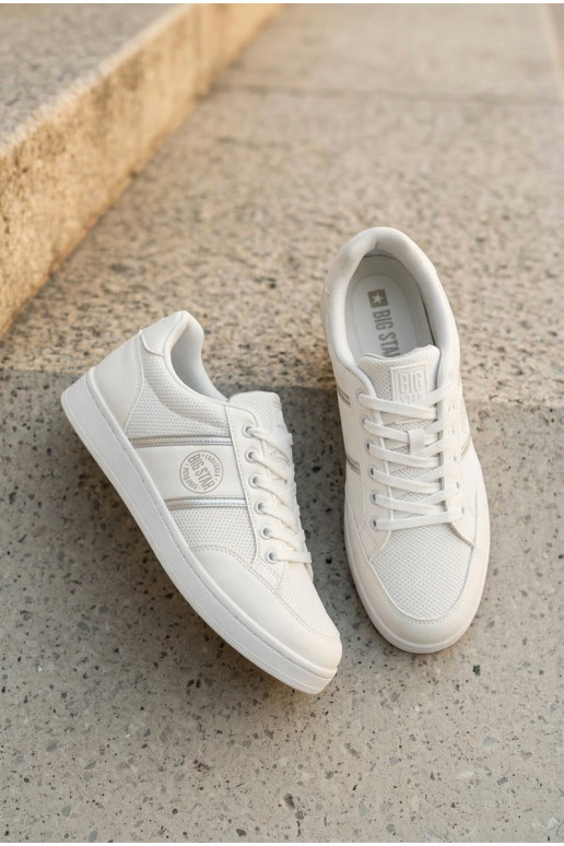 Vīriešu sporta apavi baltā krāsā