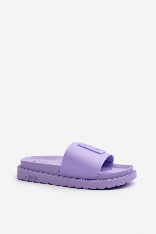 Sieviešu čības Big Star LL274426 violetā krāsā