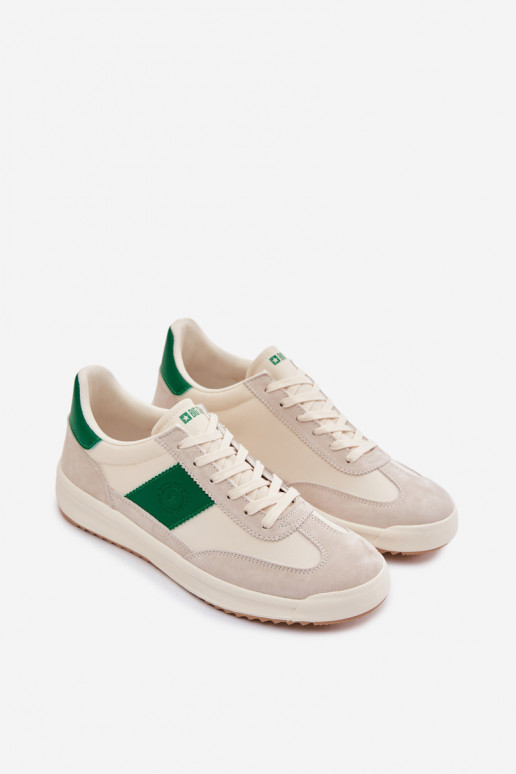 Sneakers stila apavi vīriešiem Big Star TT174041 smilšu krāsā