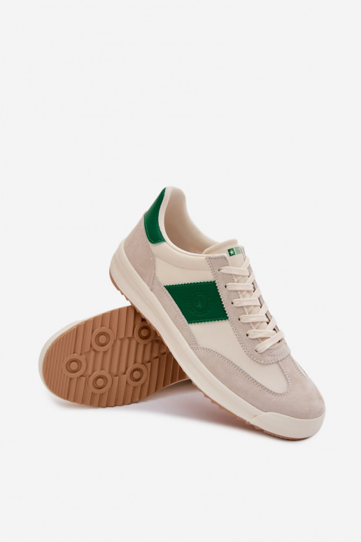 Sneakers stila apavi vīriešiem Big Star TT174041 smilšu krāsā