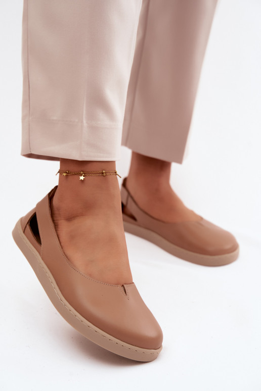 Barefoot ballerīnas Zazoo 10217 kapučīna krāsā