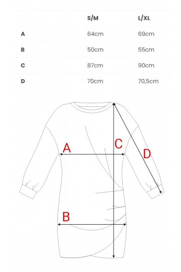Bordo adīta kleita ar sānu krokām 2